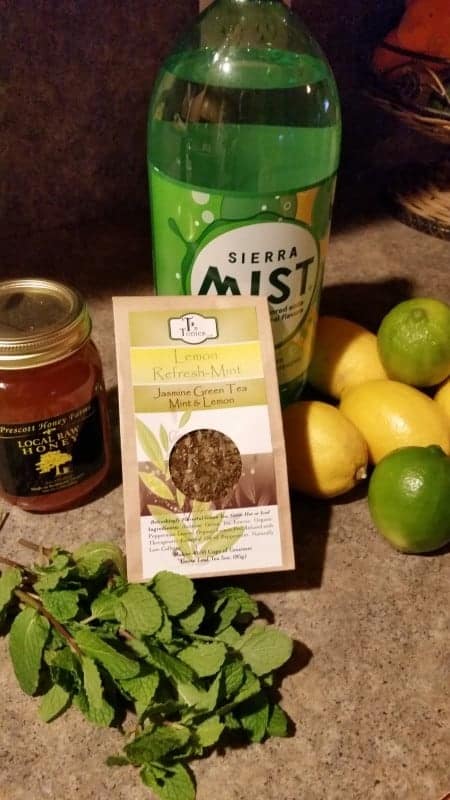 Tea Mo Using Mo-Tea-To Recipe with Lemon Refresh-Mint Tea - T's Tonics