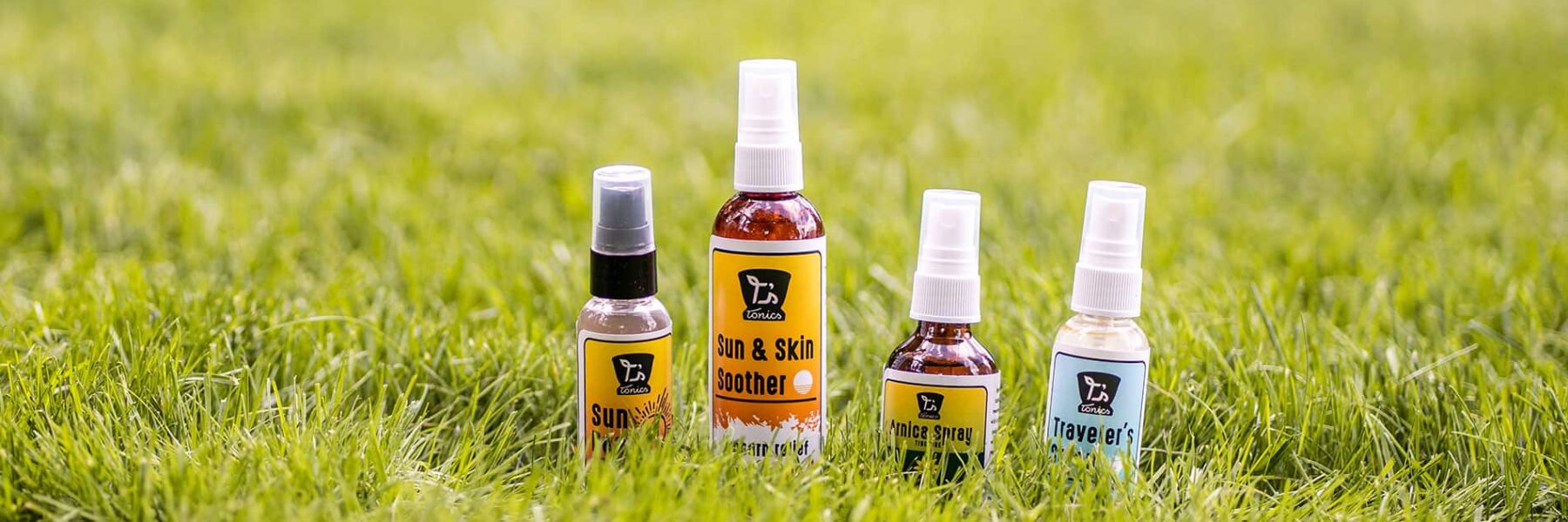 travel kit with sun care products